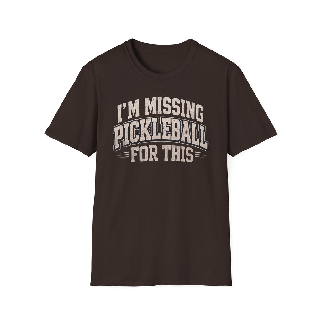 Missing Pickleball for This T-Shirt