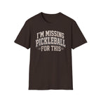 Missing Pickleball for This T-Shirt