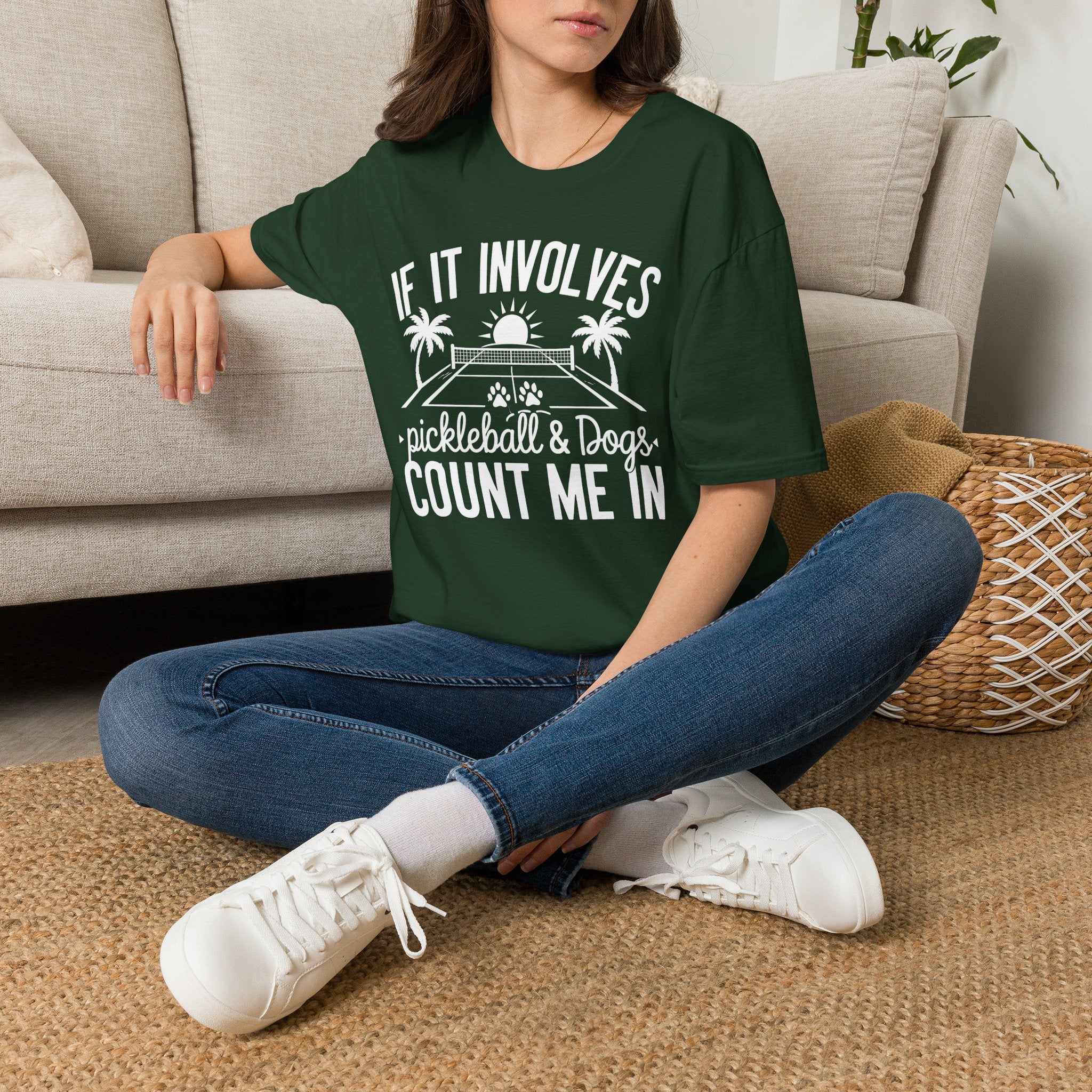 Pickleball & Dogs T-Shirt