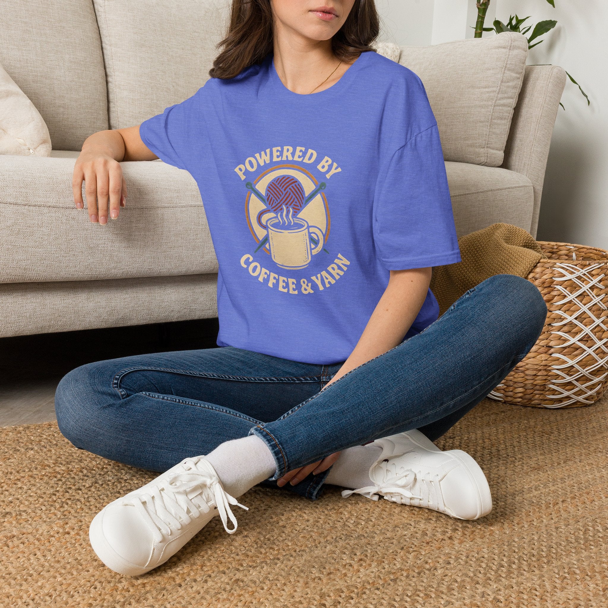 Powered by Coffee & Yarn T-Shirt