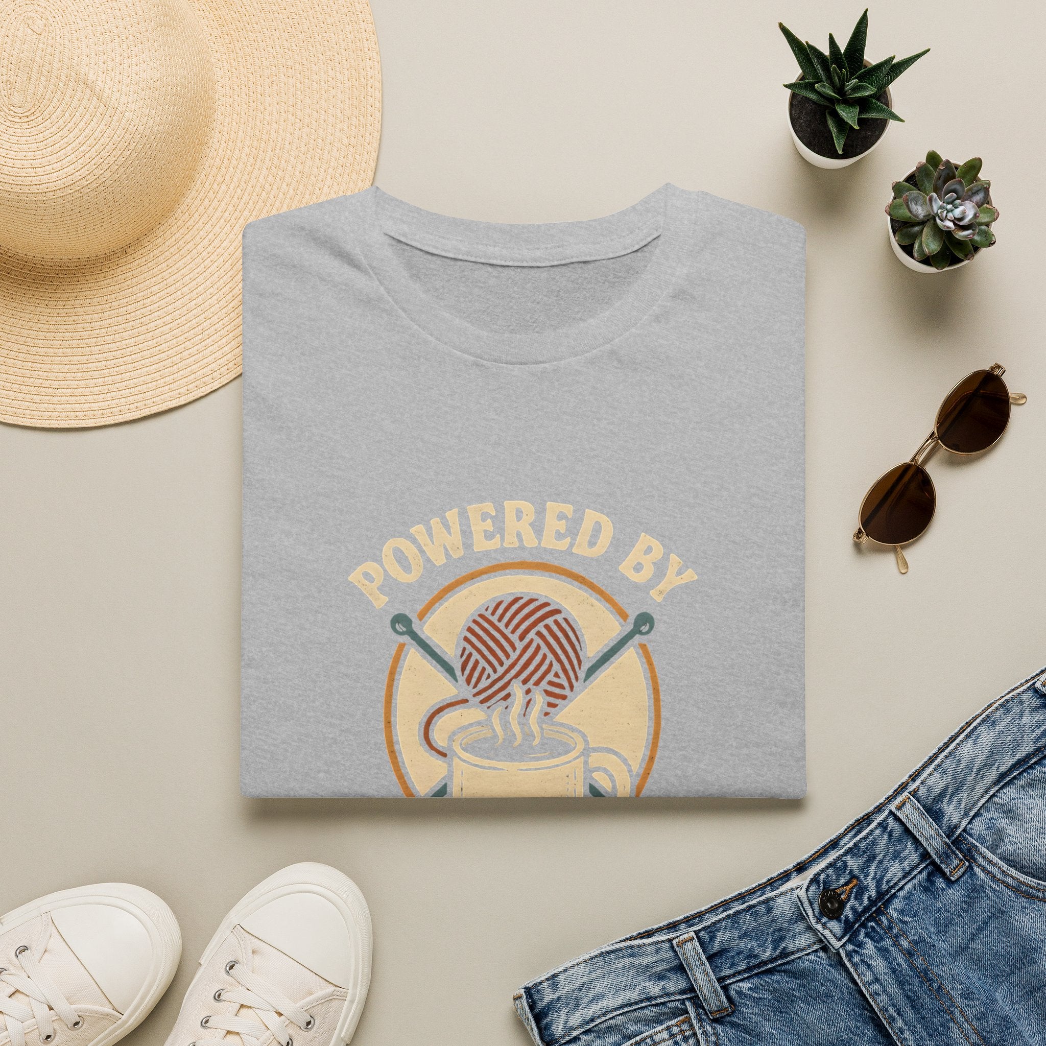 Powered by Coffee & Yarn T-Shirt
