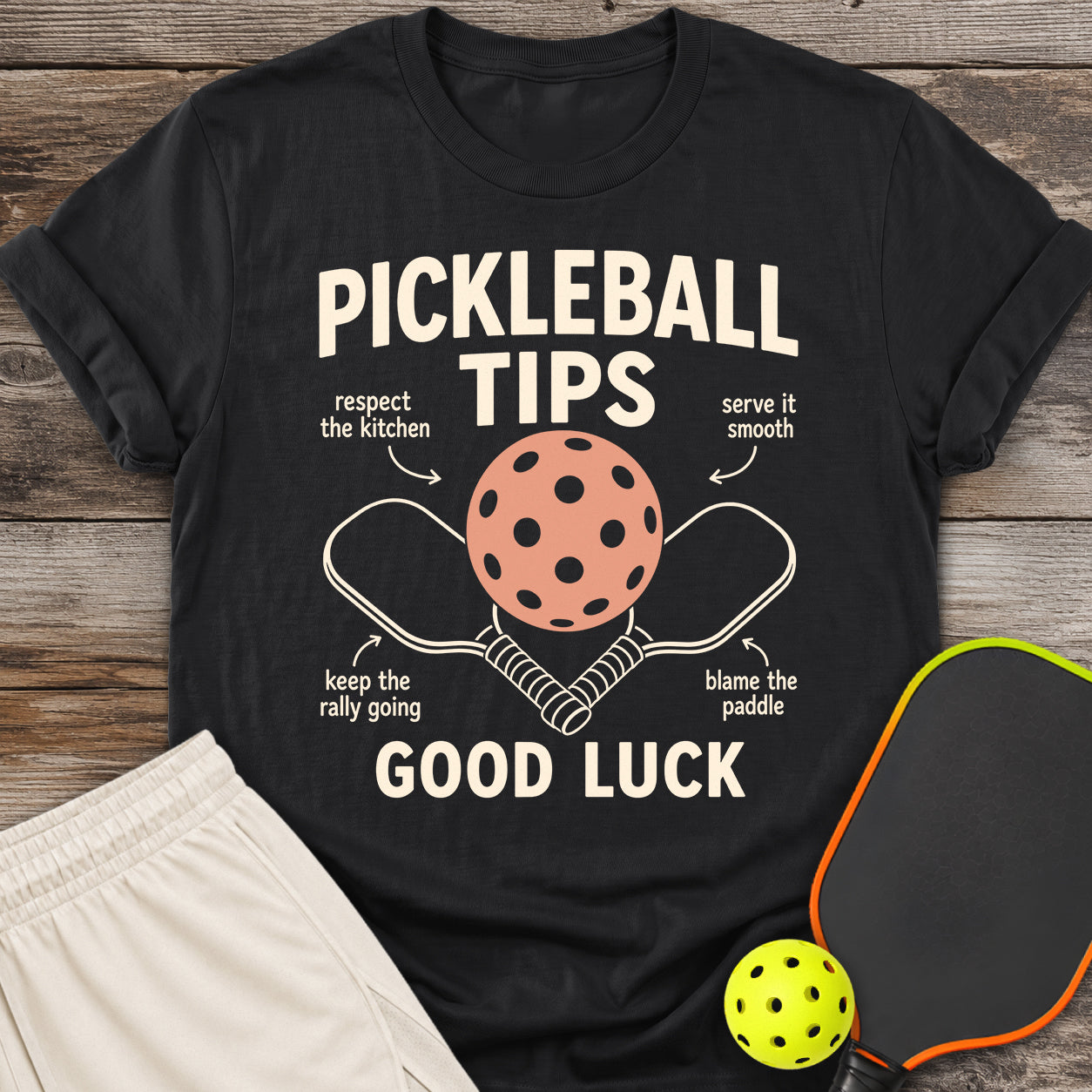 Pickleball Tips T-Shirt
