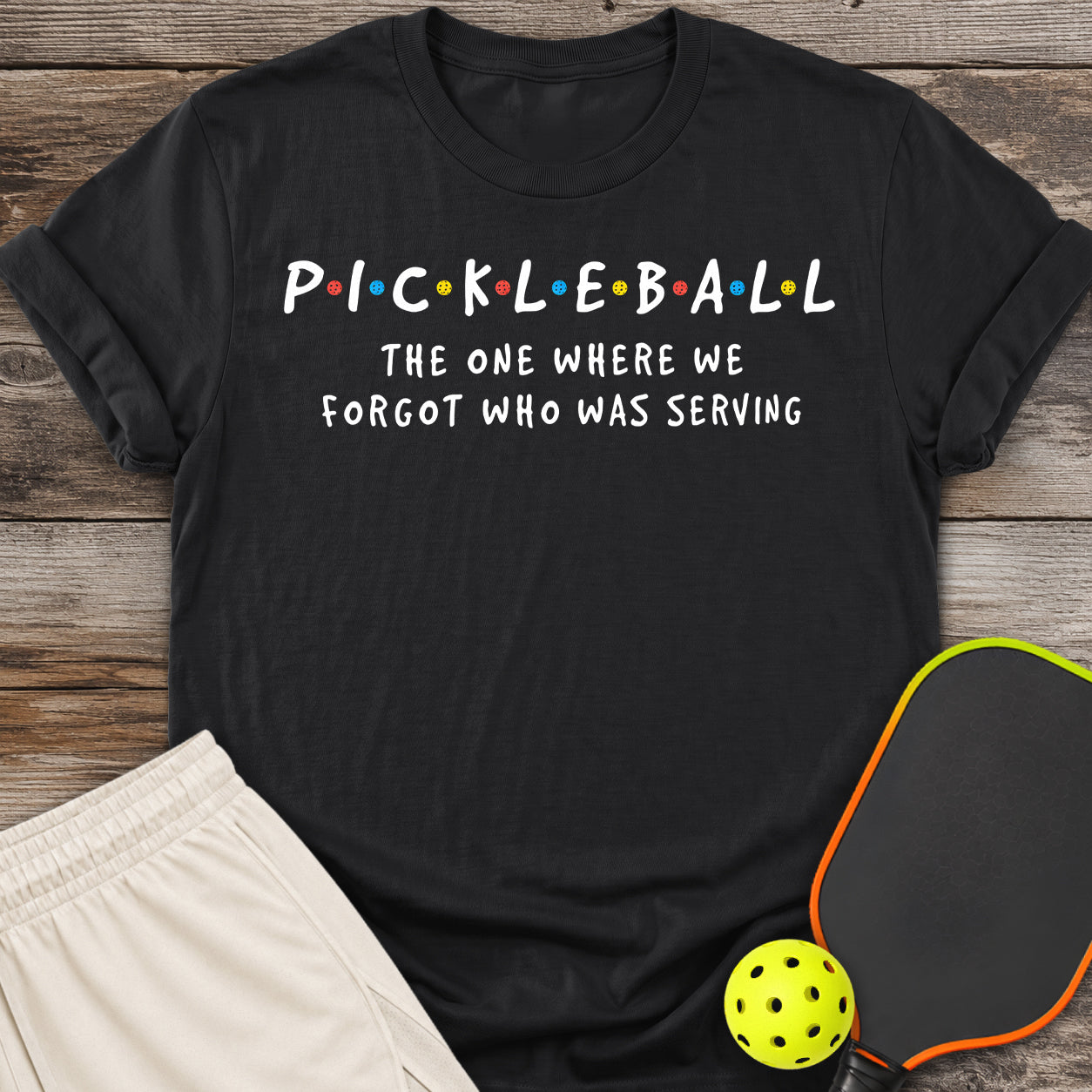 Who Was Serving? T-Shirt