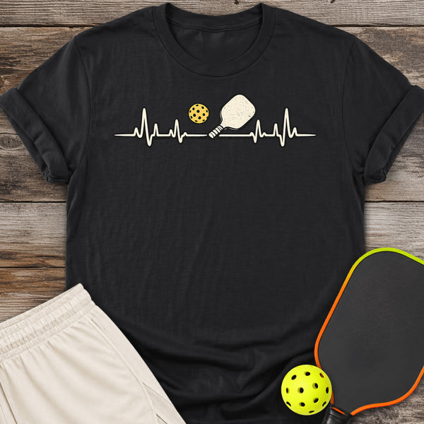 Pickleball Heartbeat T-Shirt