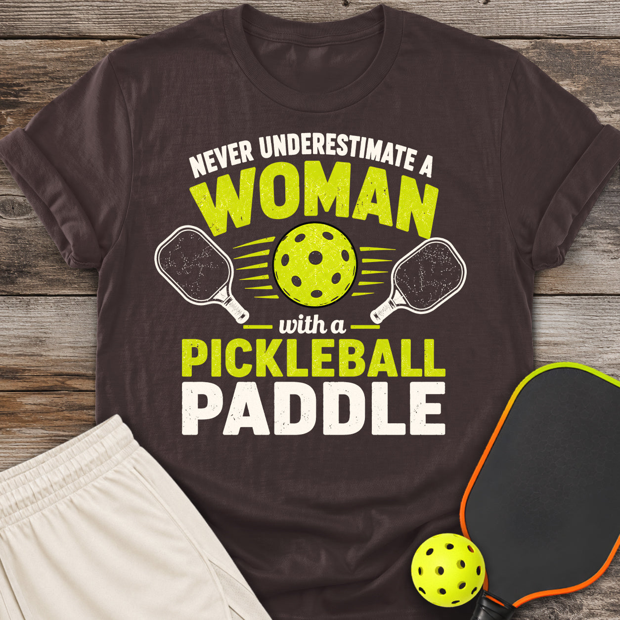 Never Underestimate a Woman T-Shirt
