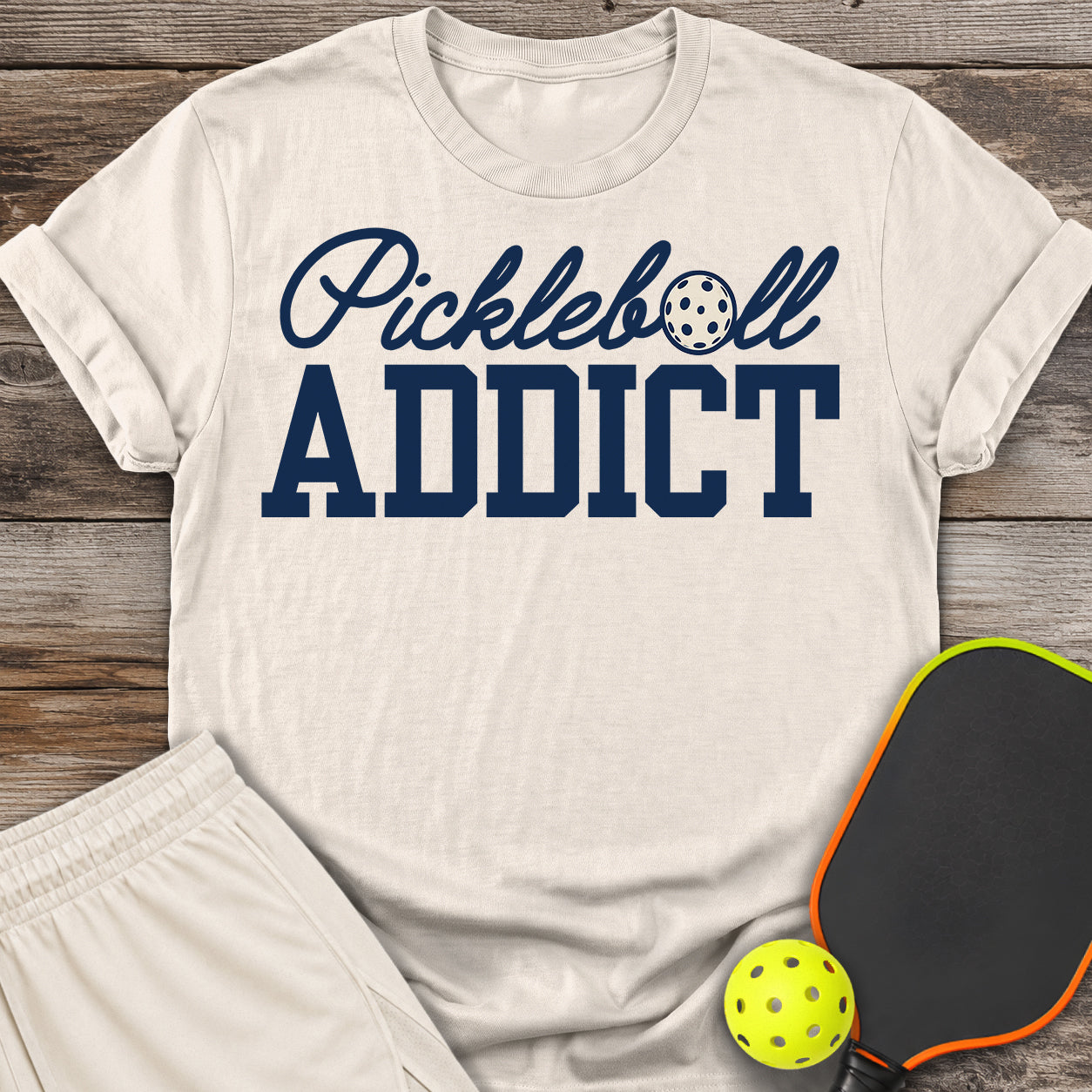 Pickleball Addict T-Shirt